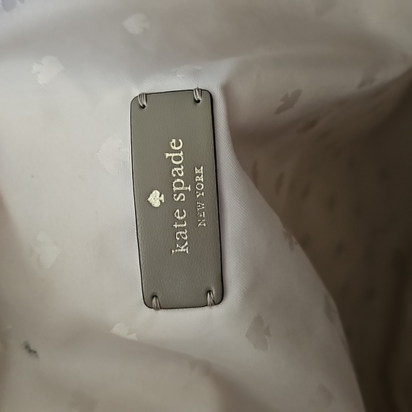 kate spade tote bag and pouch, taupe color - Picture 15 of 16